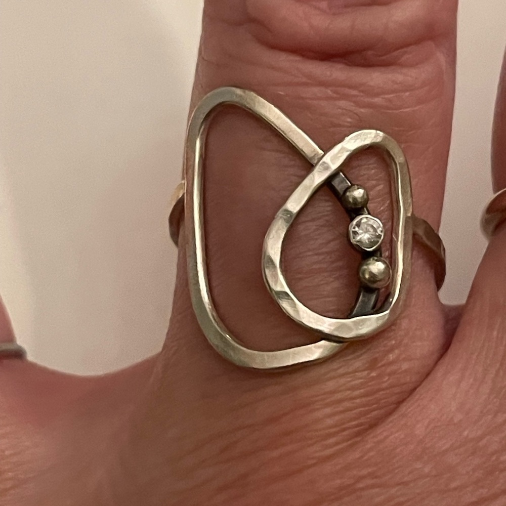 Designer Sterling Silver Ring